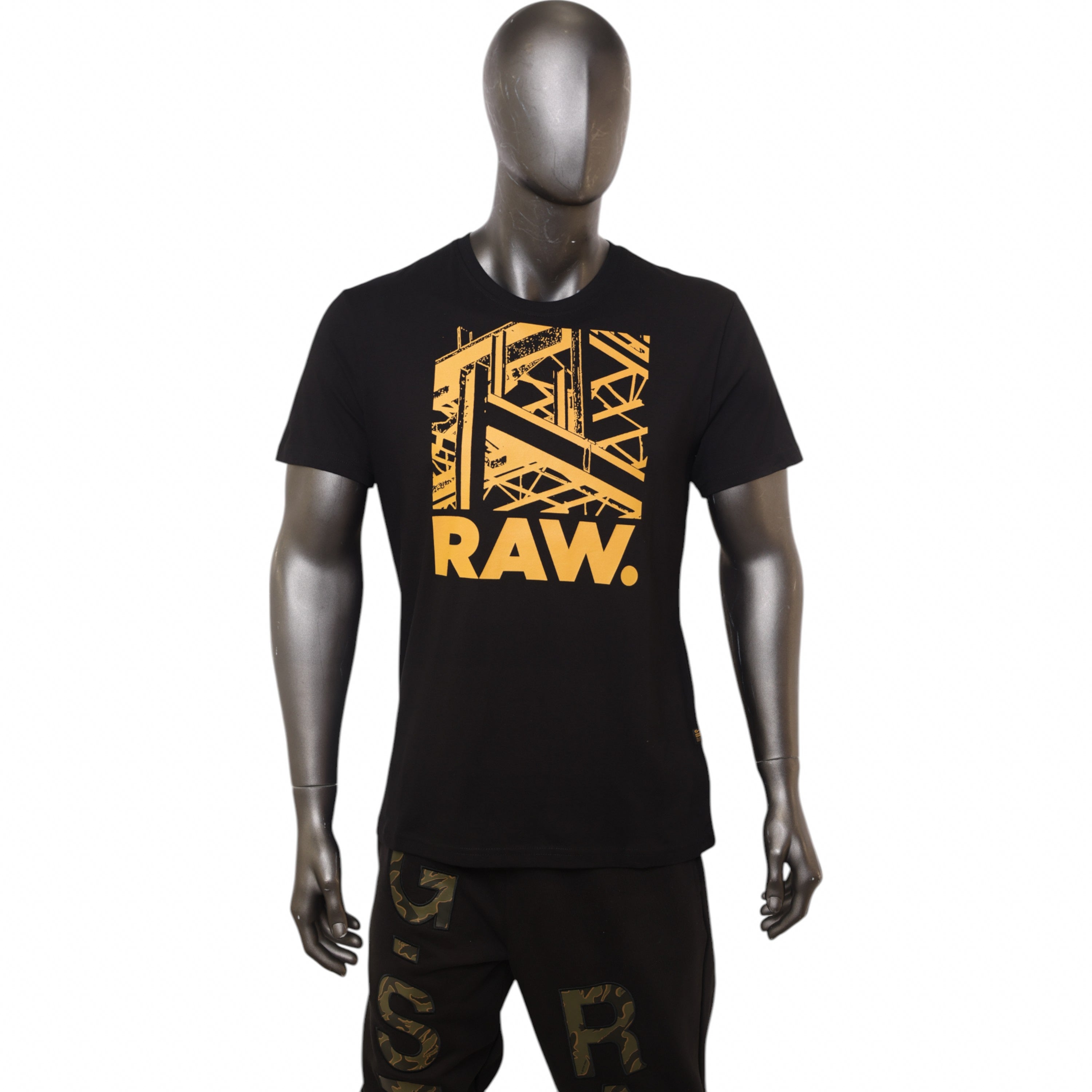 G-Star T-Shirt Raw Construction Dark Black